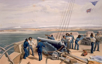 Sebastopol vom Meer aus, Tafel aus 